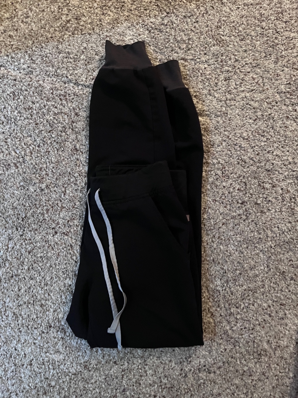 FIGS Black Joggers